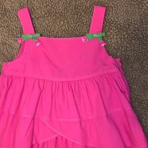 Gymboree Fuchsia Tulip Top Girls Size 7